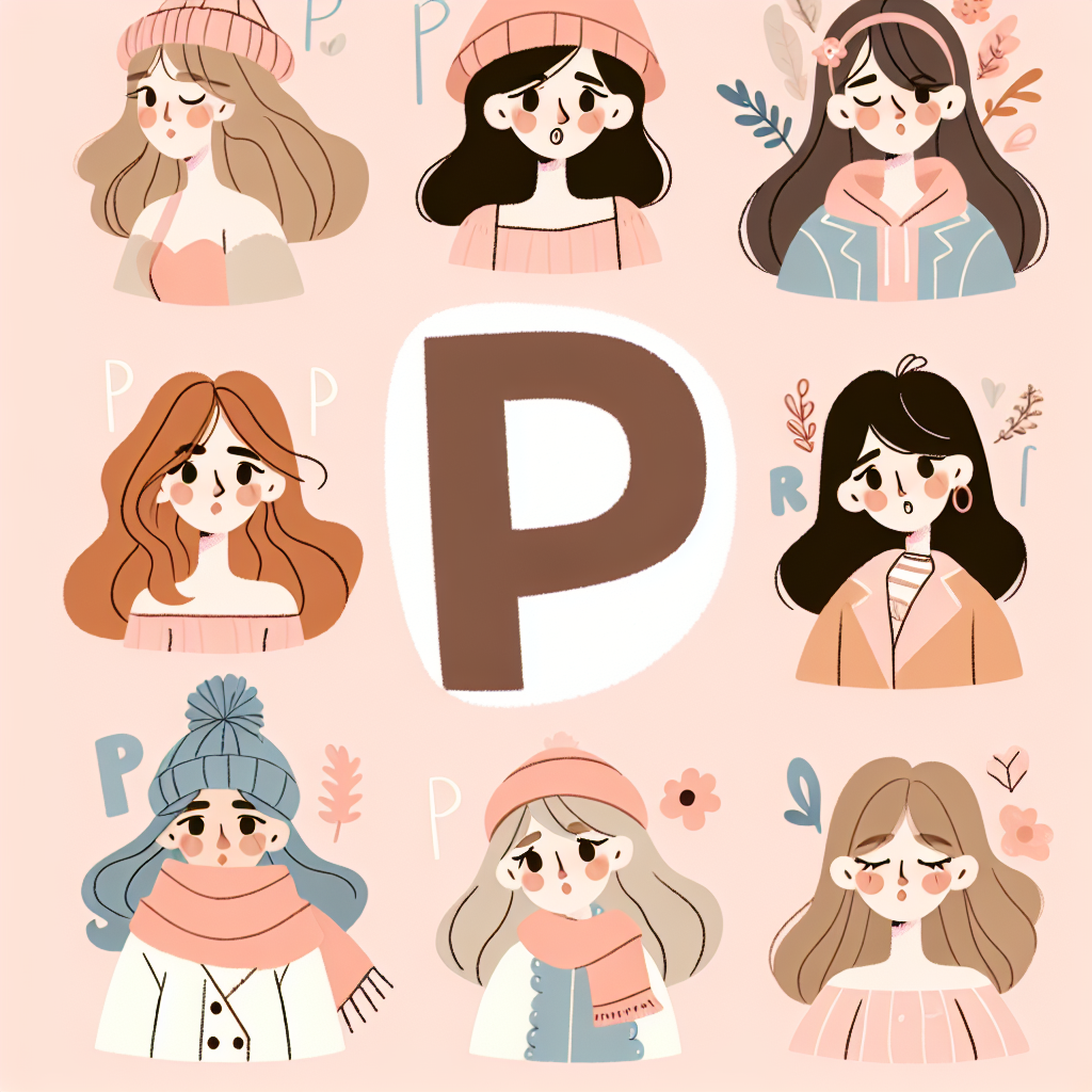 Pigenavne med p til alle personligheder